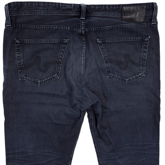 AG Adriano Goldschmied Jeans Mens 38x31 The Graduate Tailored Dark Wash EUC - Picture 9 of 9